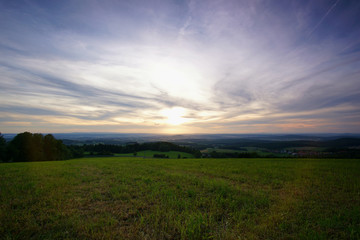 Panoramaausblick - Rhön, Mittelgebirge