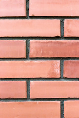 Red bricks background