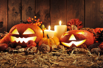 Halloween-Kürbisse
