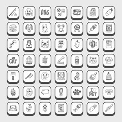 doodle pet icons