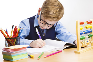 School Kid Writing, Student Child Boy Education, Learn Classroom
