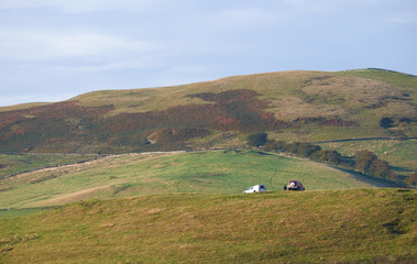 Landowners and 4x4, off road transport in the English Countrysi