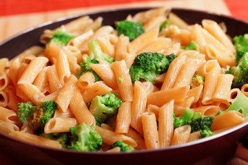 Penne with broccoli