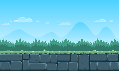 Cartoon Game Background