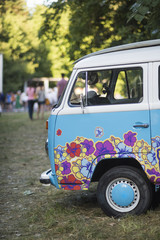 Obraz premium Hippie Van