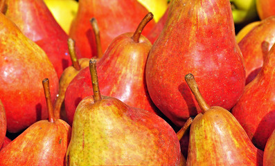 red pears