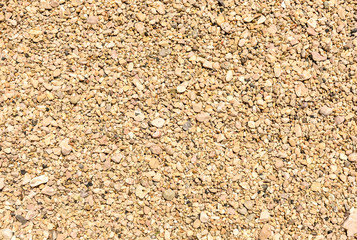 Texture of small beach grains of sand