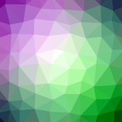 Abstract colorful triangular or polygonal background vector.