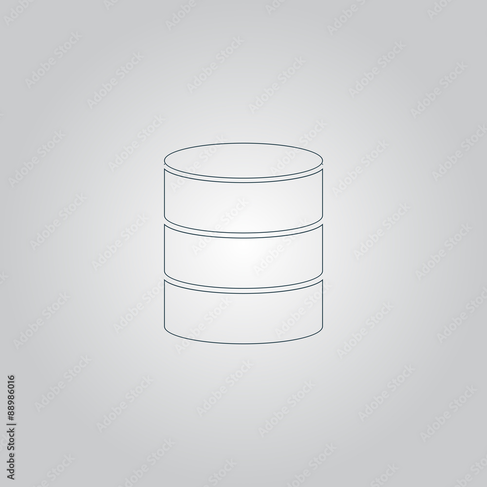 Poster database icon