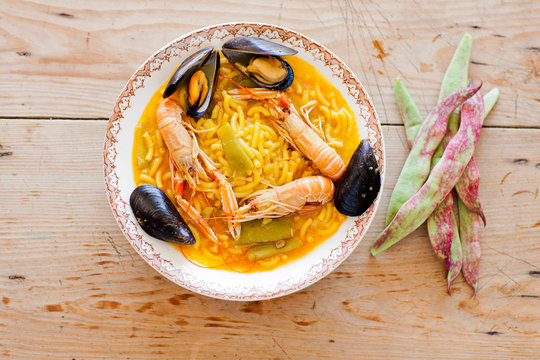 Fideu&aacute; - cocina valenciana