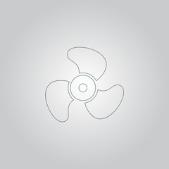 propeller icon - Vector