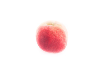 Fototapeta na wymiar Sweet peach isolated on white