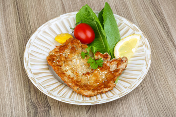 Pork schnitzel