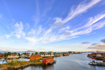 Fototapeta premium Svolvaer, Lofoten islands, Norway