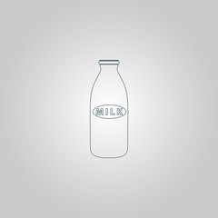 milk bottle icon