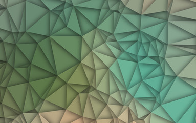 Abstract 3D Simple geometric  nature tone origami mixed colors background 13