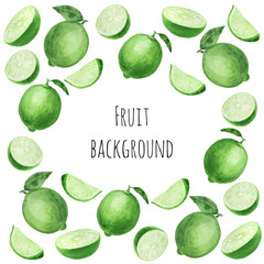 Lime background