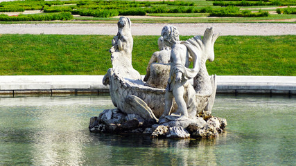 Sculpture in the garden of Belvedere