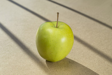 Apple on sunlight