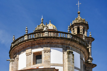 Fototapeta na wymiar Iglesia de la Virgen Peregrina, Pontevedra, Galicia, España