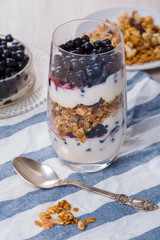 Parfait breakfast