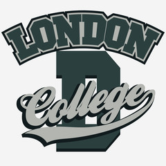 Obraz premium Fashion Typography Graphics t-shirt