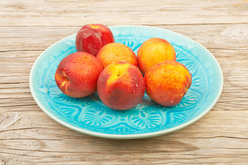 ripe nectarines