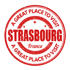 Strasbourg stamp