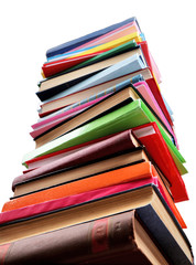 Concept accumulation of knowledge isolated on white