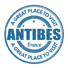 Antibes stamp