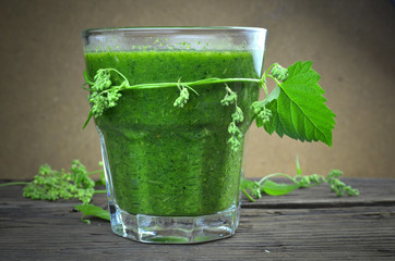 Green smoothie natural diet eco bio