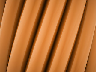 Abstract tubes background rendered