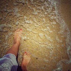 Passeggiando in riva