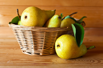 yellow pears