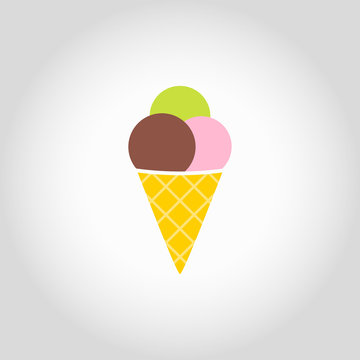 ice cream vector illustration