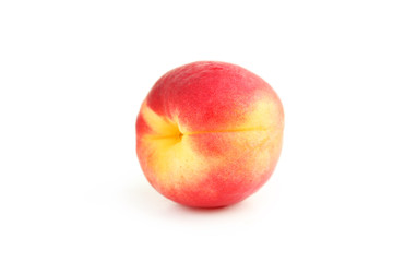 Fresh apricot isolated on a white