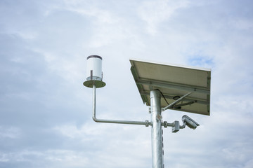 Rain gauge, Weather station.