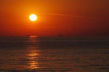 Sonnenaufgang am Meer