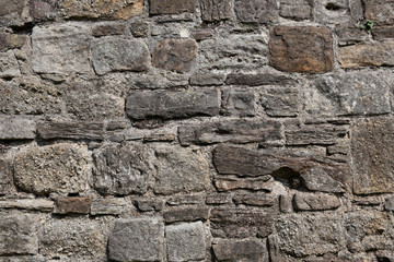Wall of a castle