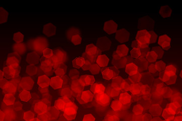 Red Bokeh as Background