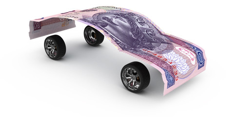 20 PLN with wheels