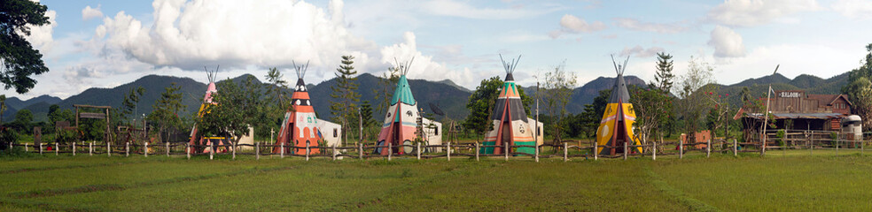 wigwams