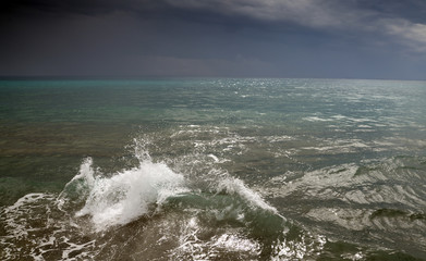 Wolken am Mittelmeer