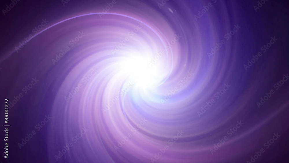 Wall mural the circle shape of ring lens flares is rotating with dark background