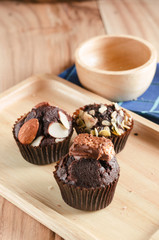 cup cakes , muffins