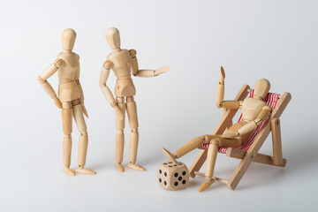 Am Strand, Urlaub, Unterhaltung