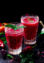 gaspacho with beet