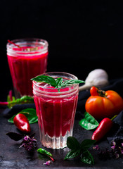 gaspacho with beet