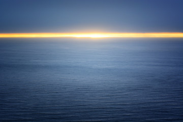 Midnight sun at North Cape, Norway