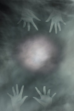  Karma Abstract Background With Hand To Hand